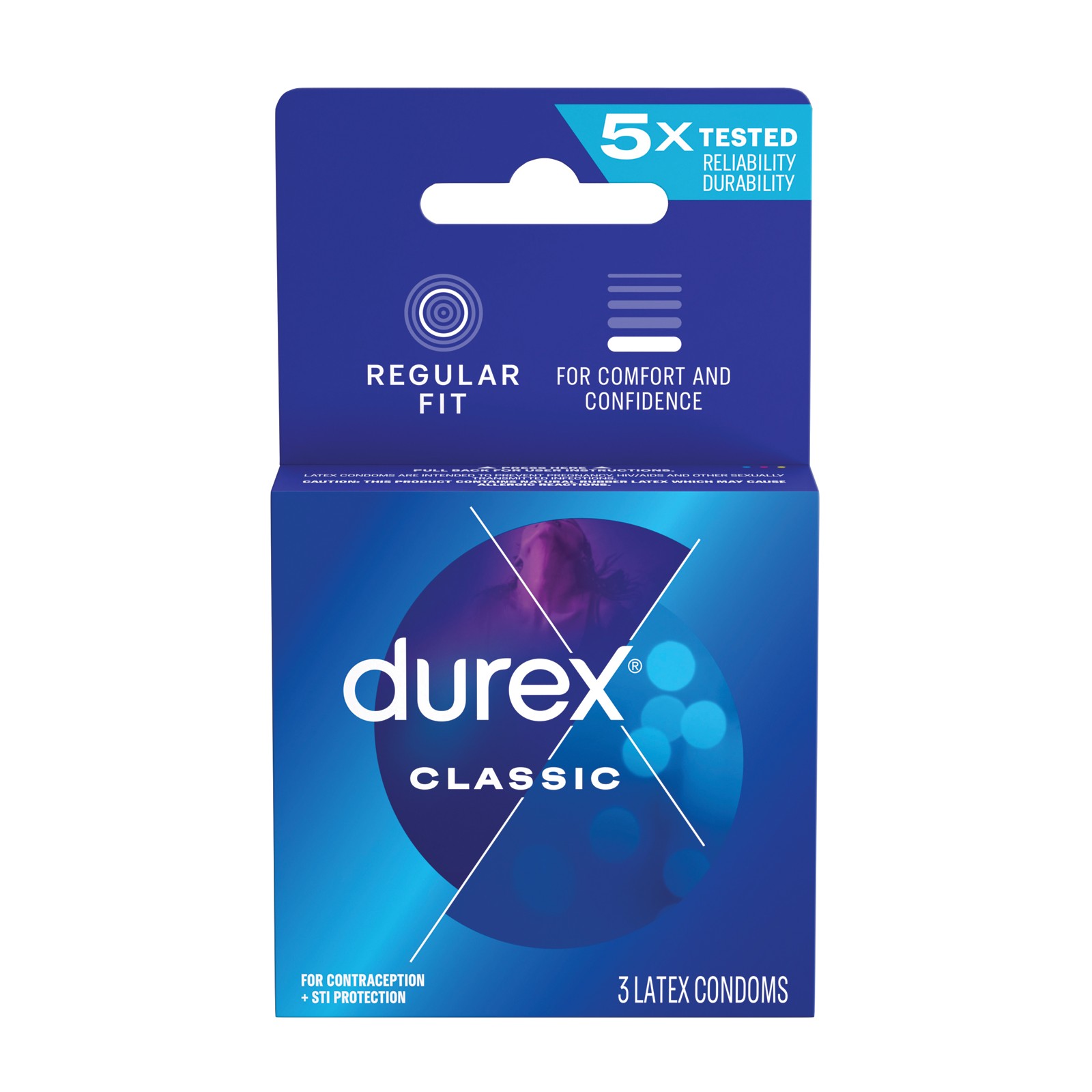 Condones Durex Clásicos Extra Grandes