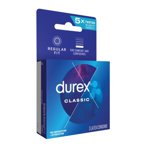 Condones Durex Clásicos Extra Grandes