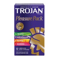 Condones Trojan Pleasure Caja Variada