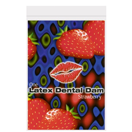 Trust Latex Dental Dam Strawberry Flavor