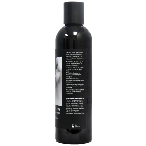 Earthly Body Edible Massage Oil for Playful Intimacy