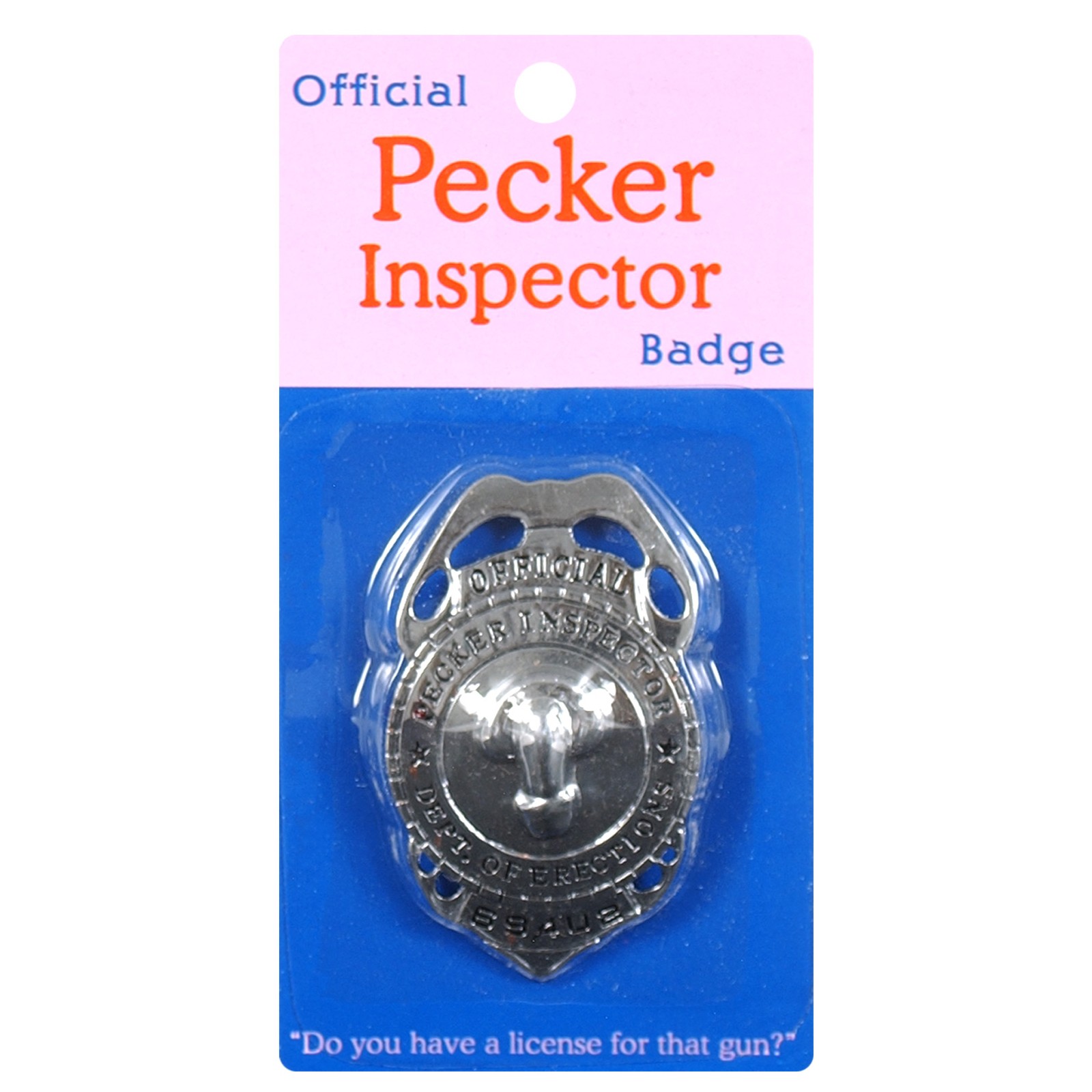 Pecker Inspector Badge