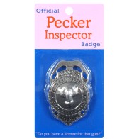 Pecker Inspector Badge