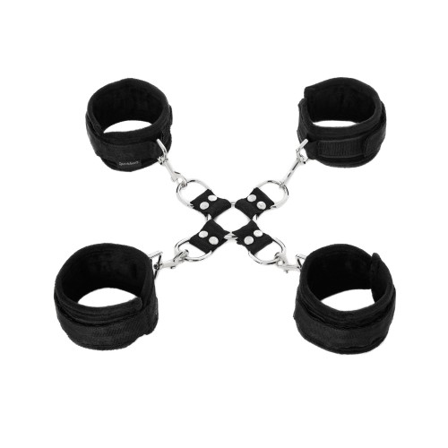 Sportsheets Five Piece Hog Tie & Cuff Set - Bondage Play