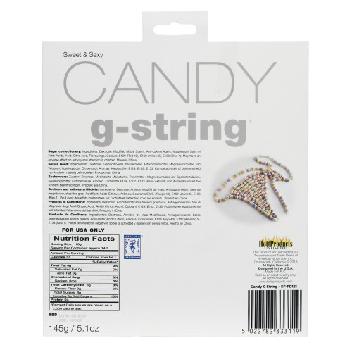 Candy G-String Edible Delight