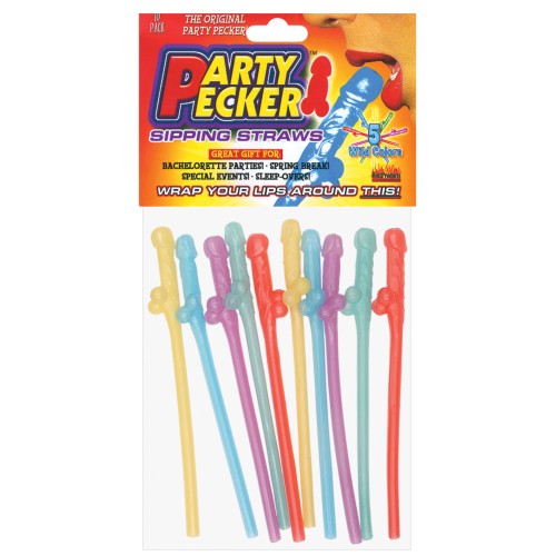 Party Pecker Straws for Fun Celebrations