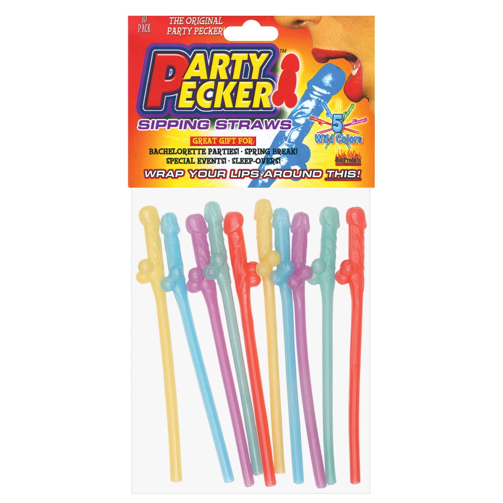 Party Pecker Straws for Fun Celebrations