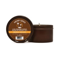 Earthly Body Suntouched Hemp Massage Candle