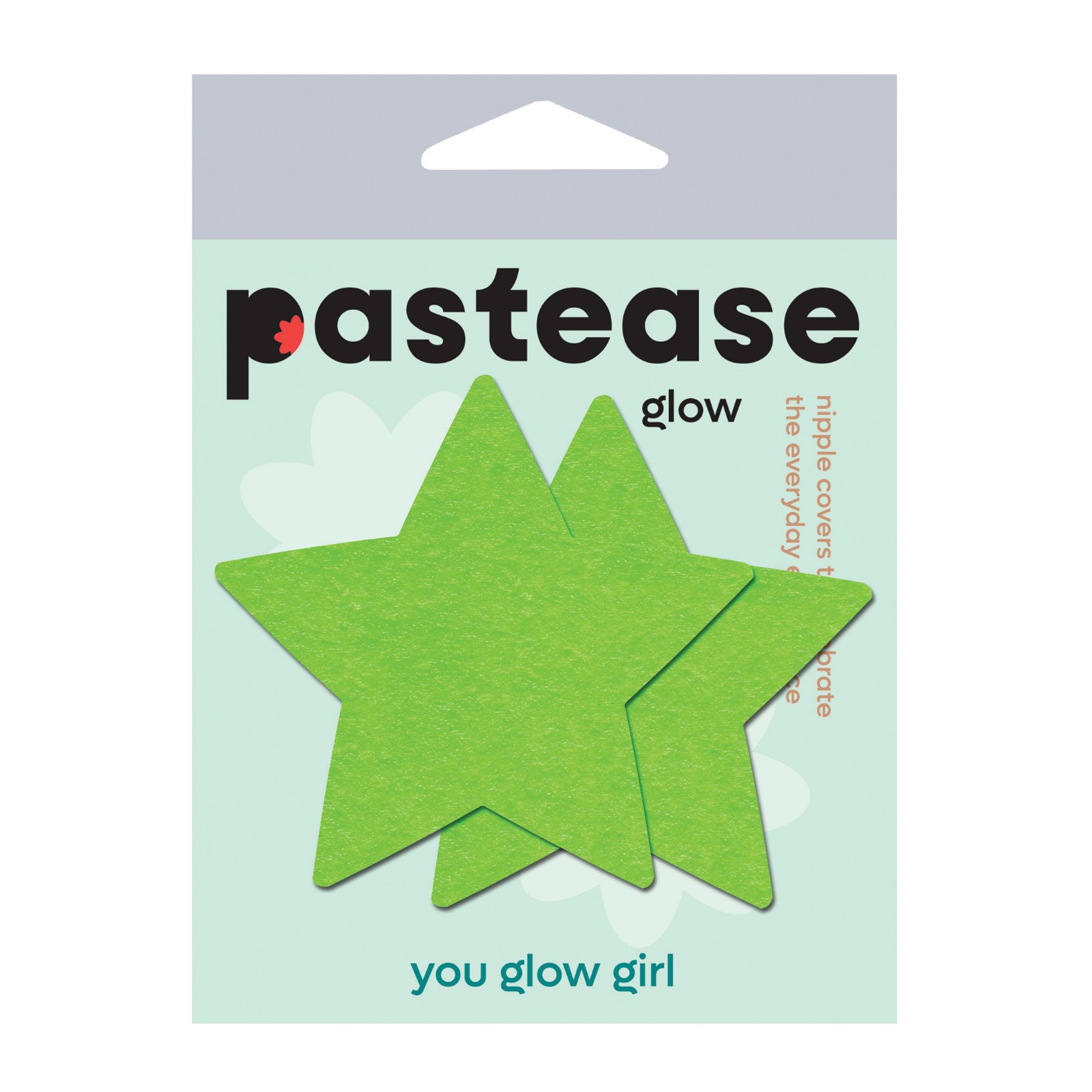 Pastease Premium Star - Glow in the Dark Green O/S