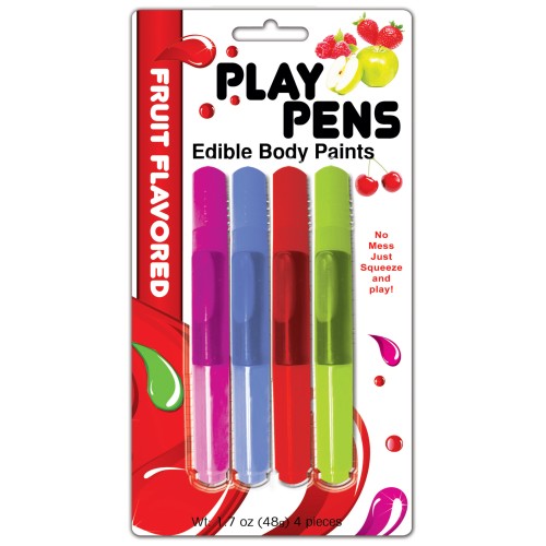 Play Pens Edible Body Paints for Creative Intimacy