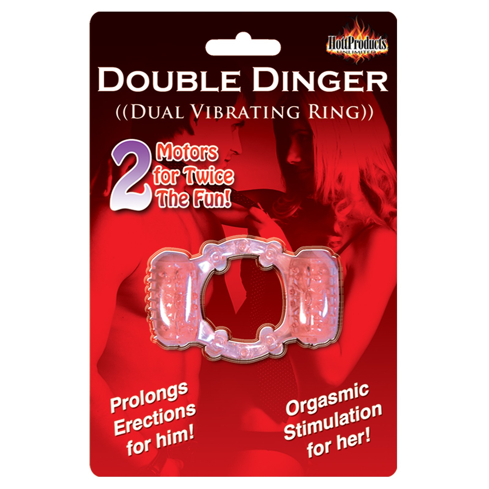 Humm Dinger Double Stimulation - Magenta