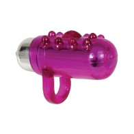 Frisky Fingers Purple Silicone Finger Vibe