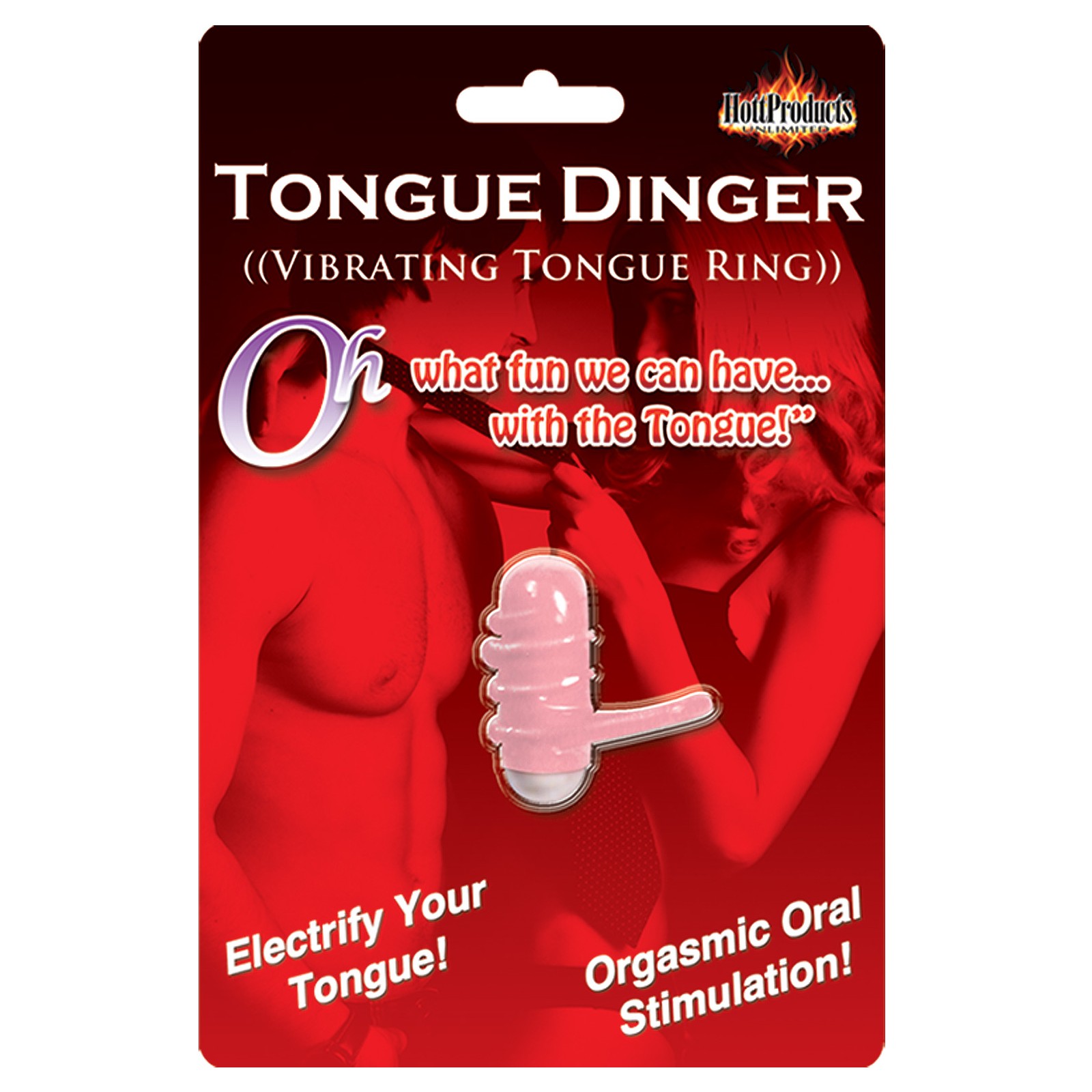 Tongue Dinger para Placer Oral Mejorado - Magenta