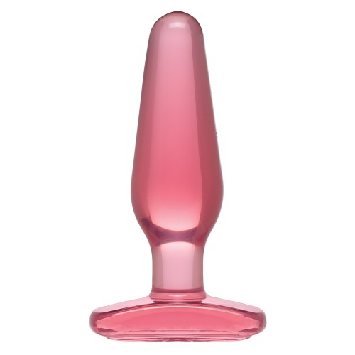 Plug Anal Crystal Jellies Rosa Medio