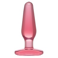 Plug Anal Crystal Jellies Rosa Medio