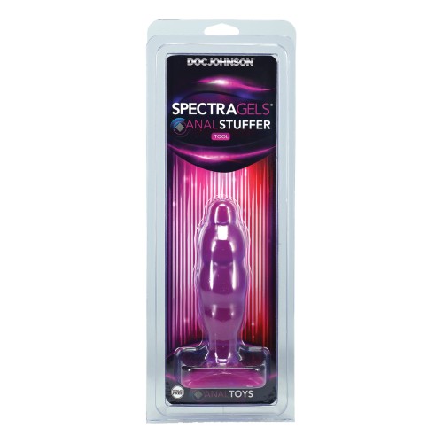 Anal Stuffer Spectra Gels Púrpura