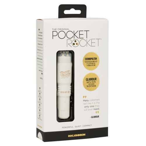 Original 4 Pocket Rocket Ivory Vibrator