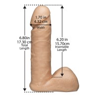 Dildo Realista de 6 Pulgadas Vac-U-Lock para Placer Máximo