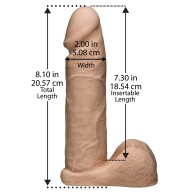 Arnés Ultra 2 con Pene de 8" para Diversión con Strap-On