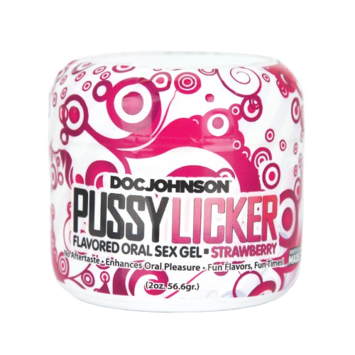 Gel Sabor Fresa Pussy Licker para Juego Previo