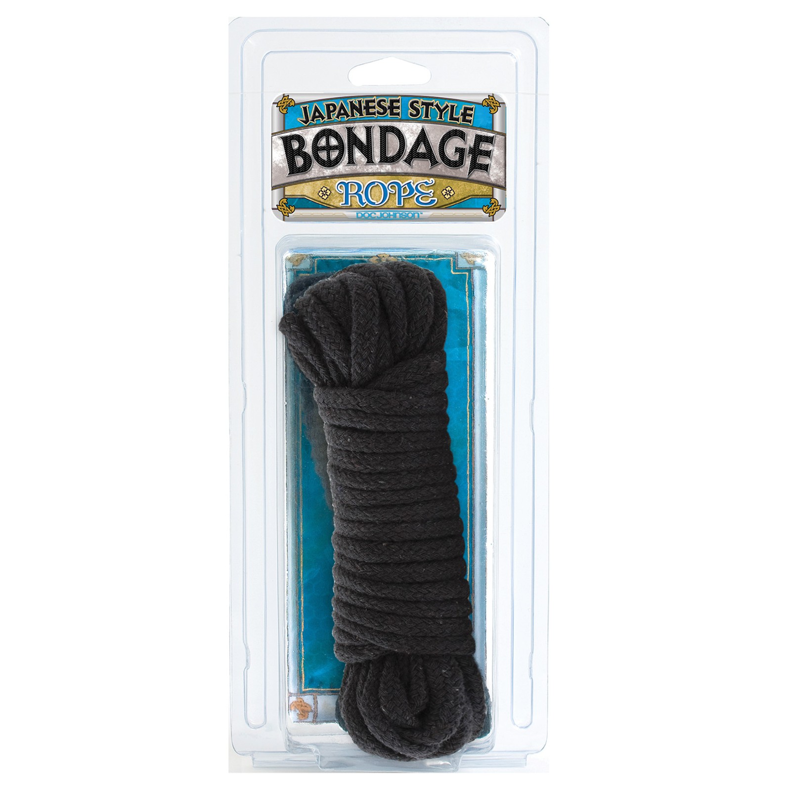 Japanese Style Cotton Bondage Rope - Black