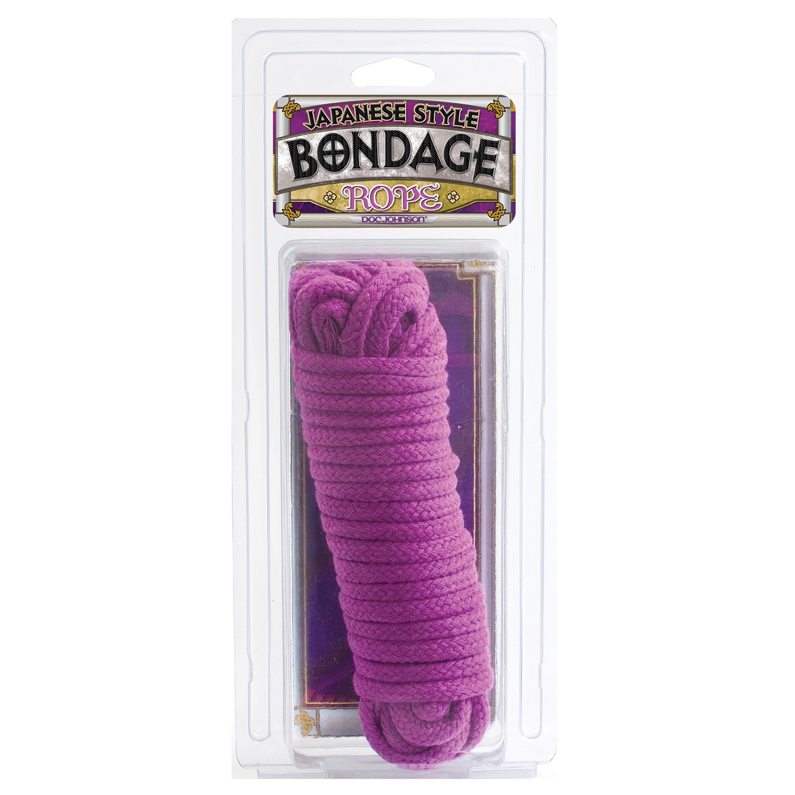 Japanese Style Bondage Cotton Rope - Purple