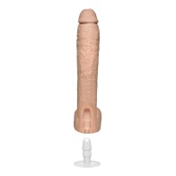 The Naturals 12 inch Cock with Balls Flesh