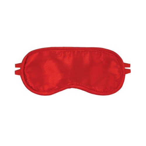 Satin Fantasy Blindfold - Red - Enhance Your Sensual Play