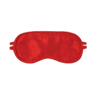 Satin Fantasy Blindfold - Red - Enhance Your Sensual Play