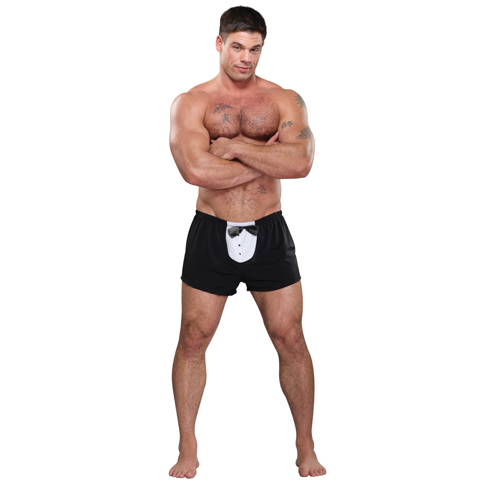 Male Power Tuxedo Boxer for Confident Men