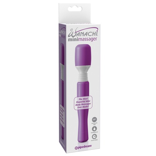 Mini Wanachi Waterproof Massager - Purple