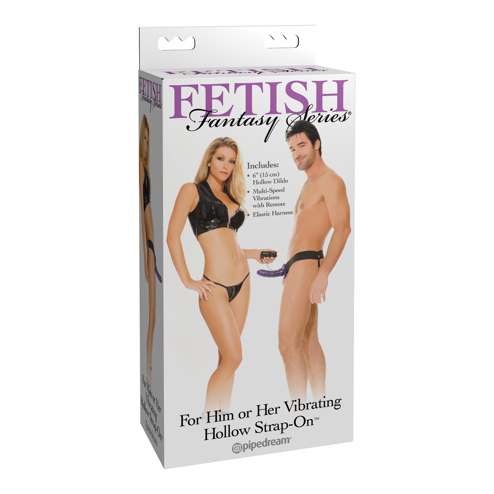 Fetish Fantasy Vibrating Hollow Strap-On - Explore Together