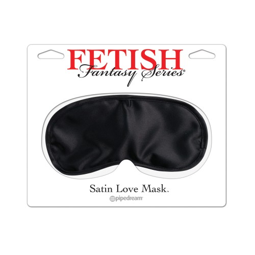 Fetish Fantasy Satin Love Mask Black