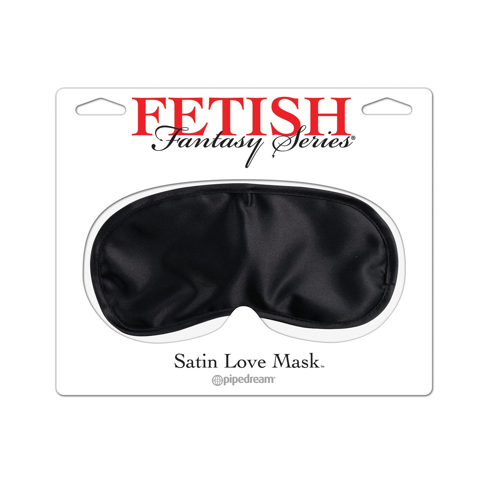 Fetish Fantasy Satin Love Mask Black