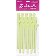 Bachelorette Party Favors Dicky Sipping Straws