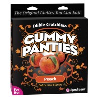 Braga Gummy Crotchless Comestible Melocotón