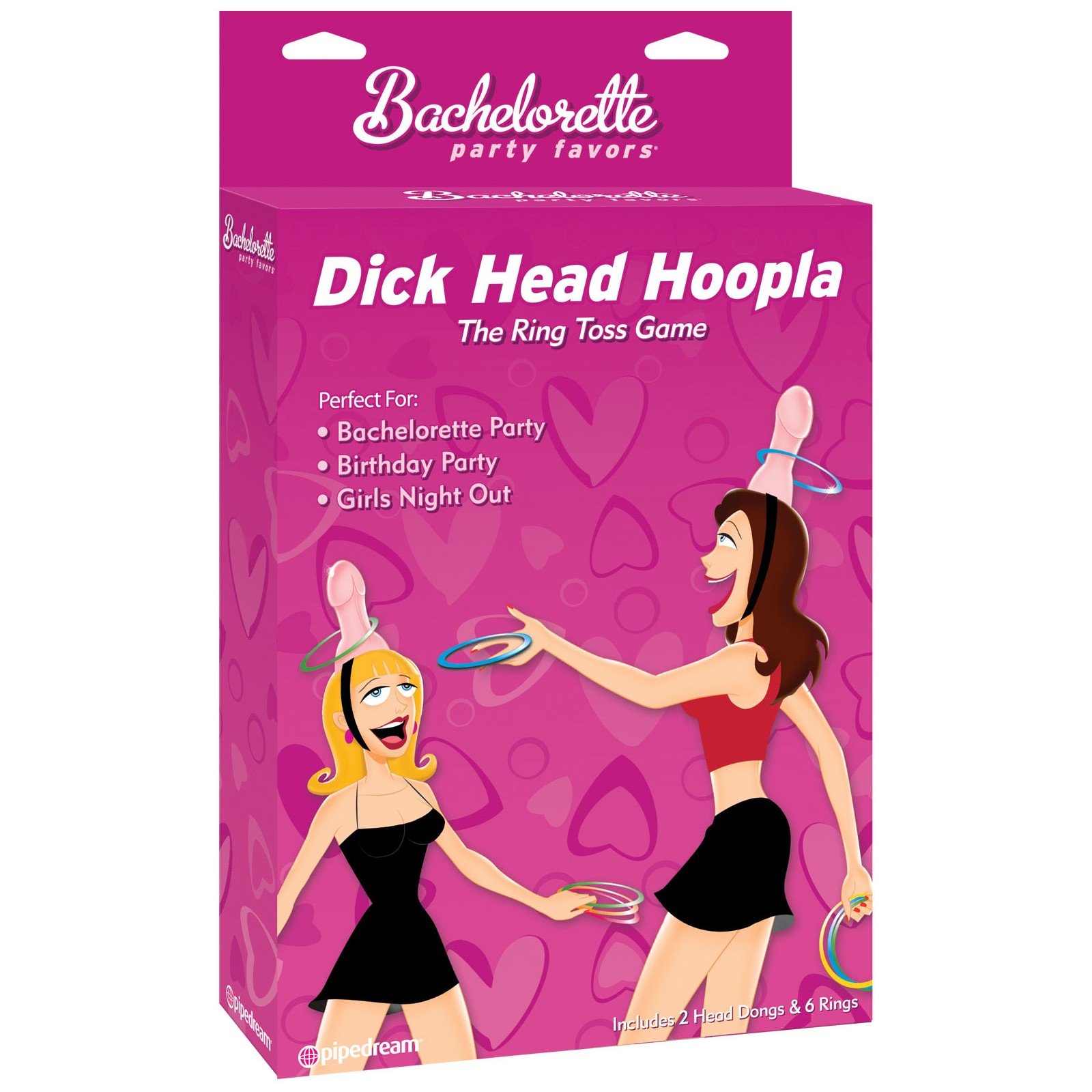 Bachelorette Party Favors Dick Head Hoopla Ring Toss Game