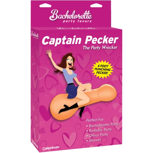 Bachelorette Party Inflatable Captain Pecker