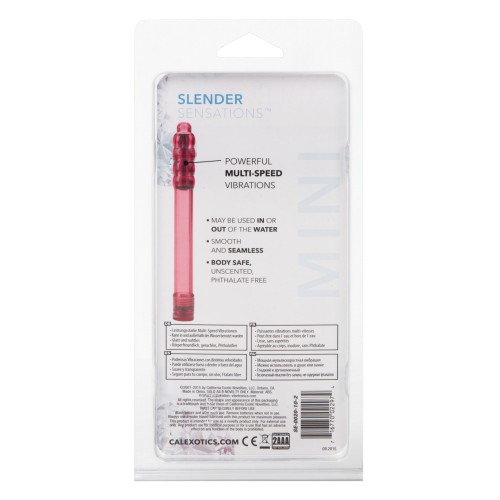 Masajeador Vibrante Slender Sensations - Rojo