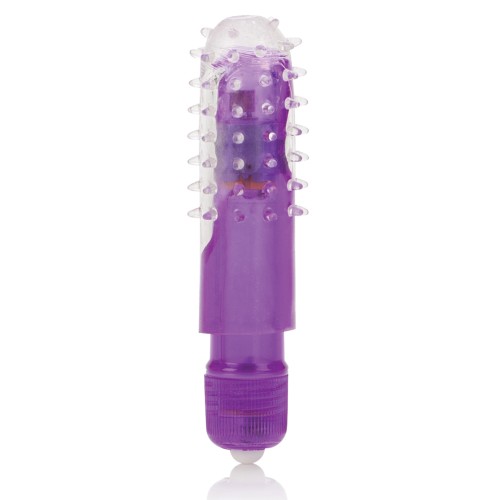 Waterproof Travel Blaster Massager Silicone Sleeve Purple