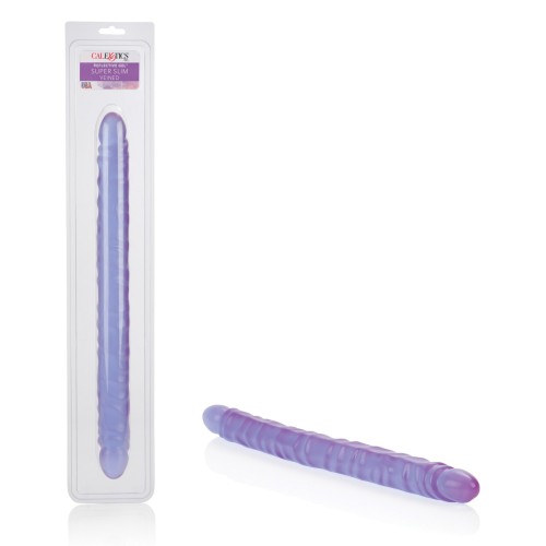 17 Inch Slim Jim Duo Veined Super Slim Dong