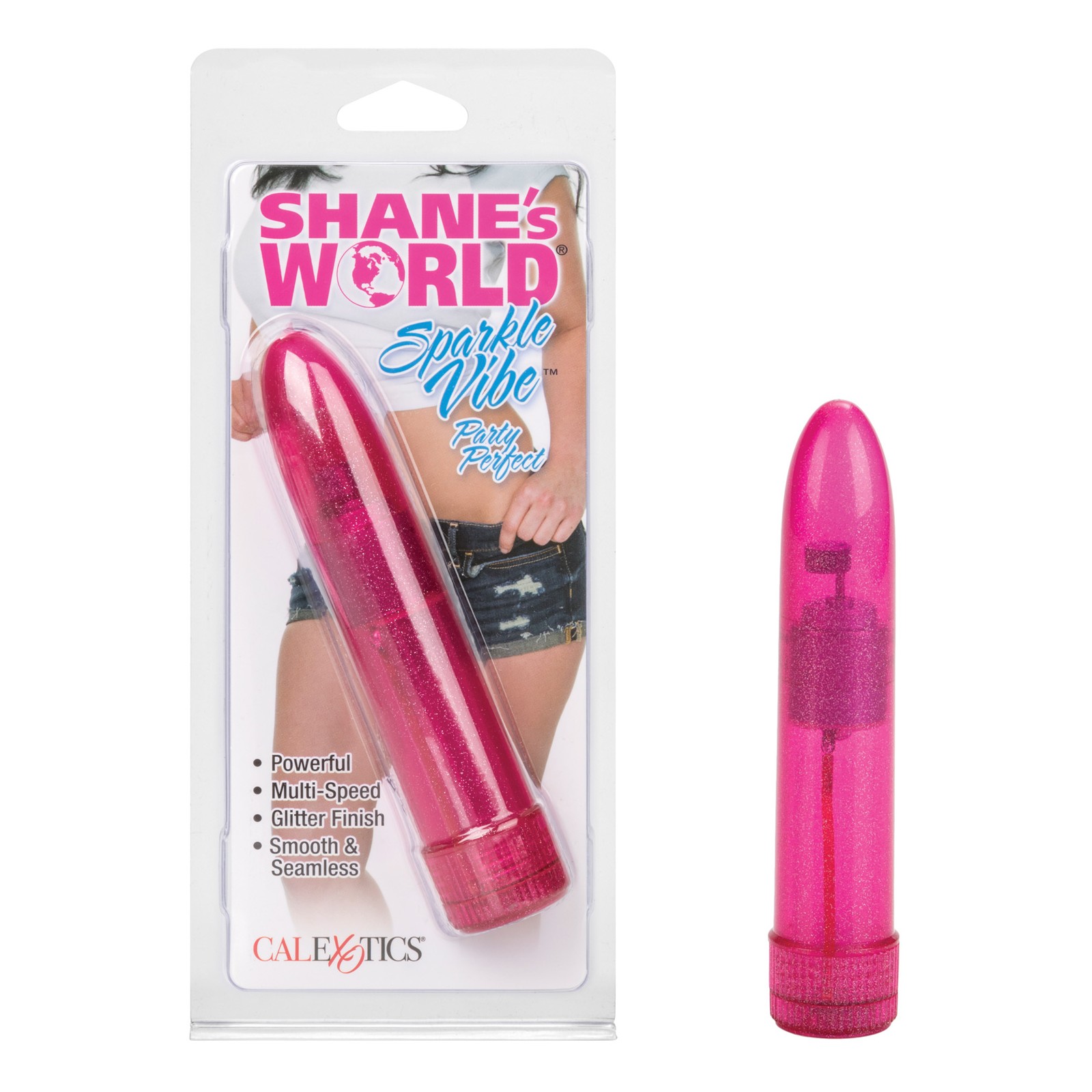 Shane's World Sparkle Vibe Compact Vibrator Pink