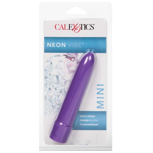 Mini Vibrador Neon - Morado