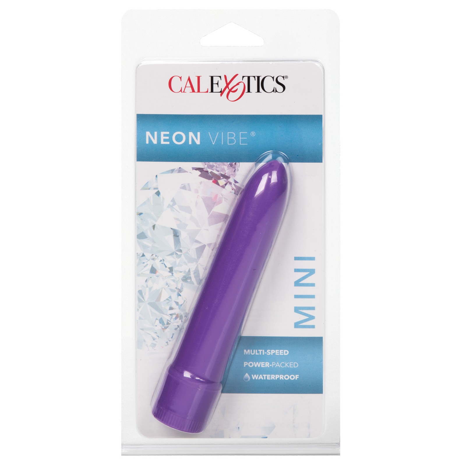 Mini Vibrador Neon - Morado