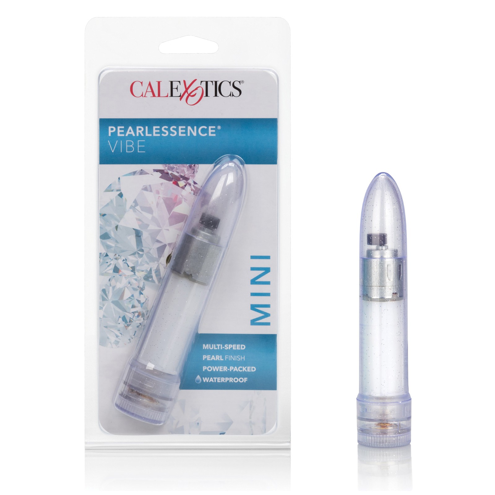 Mini Pearlessence 4.5" Vibrador Tahoe Blanco