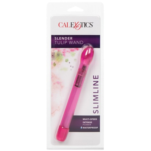 CalExotics 6.5" Slender Tulip Wand Magenta