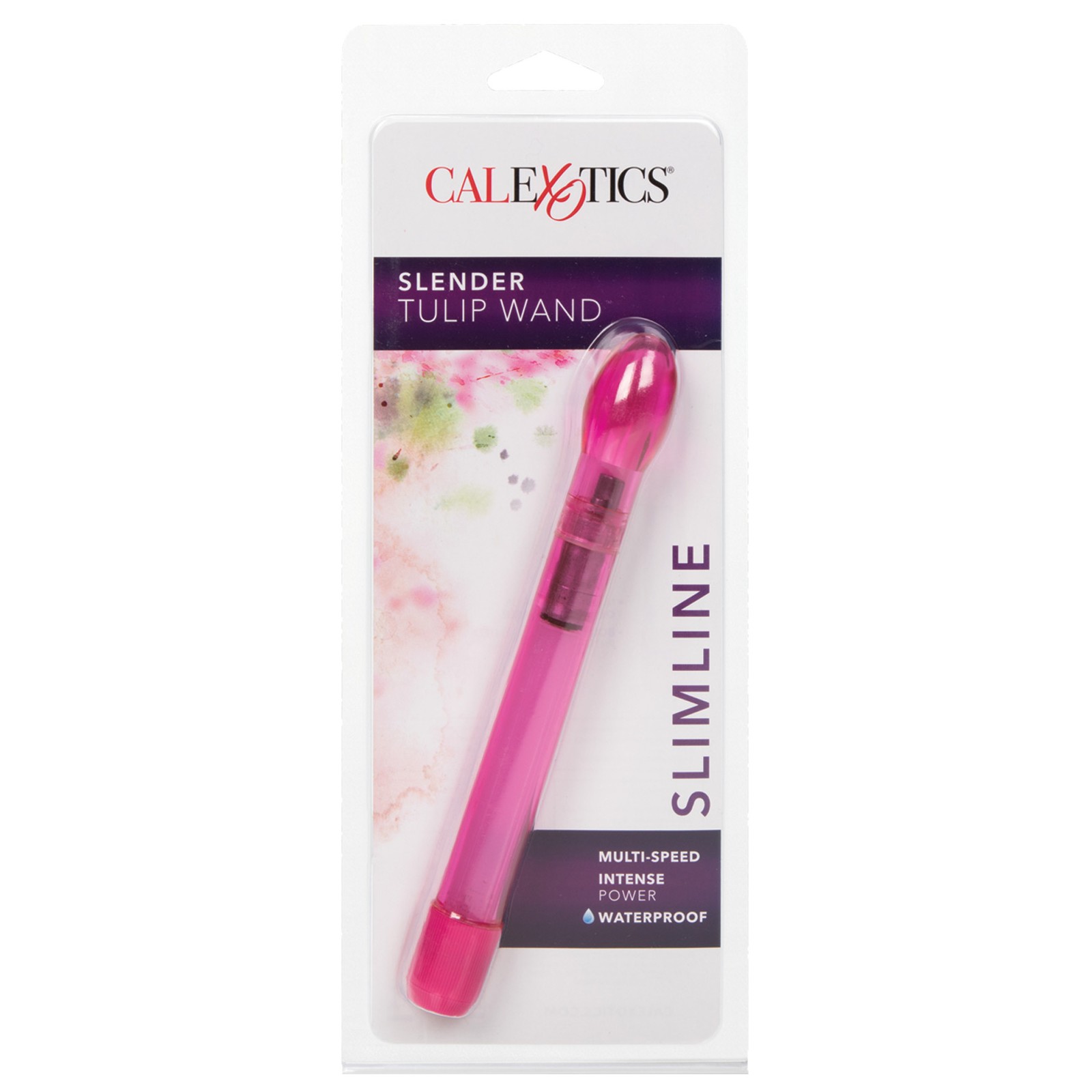 CalExotics 6.5" Slender Tulip Wand Magenta