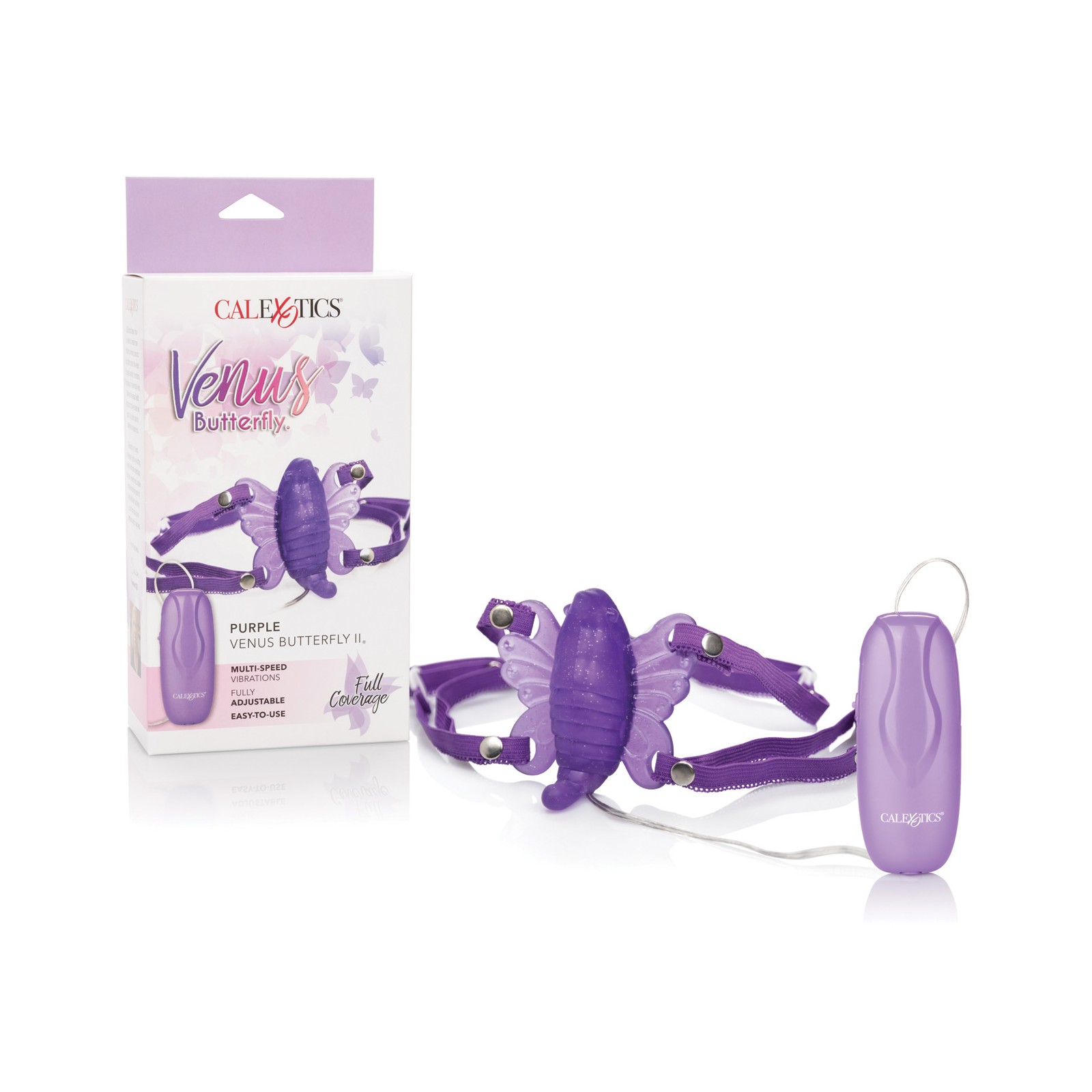 Vibrador Mariposa Venus 2 en Púrpura