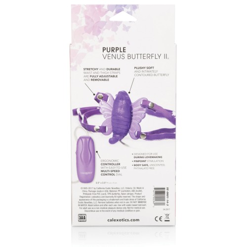 Venus Butterfly 2 Vibrator in Purple