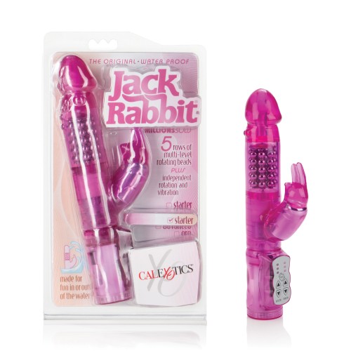 Vibrador Jack Rabbit Impermeable Rosa